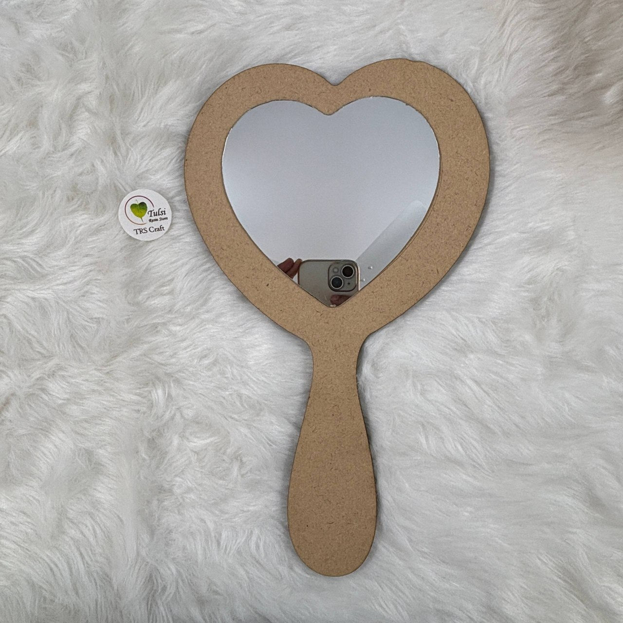 MDF Hand Mirror Base (D)