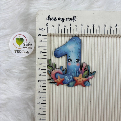 MDF Printed Sea Theme Cutout (A) - One