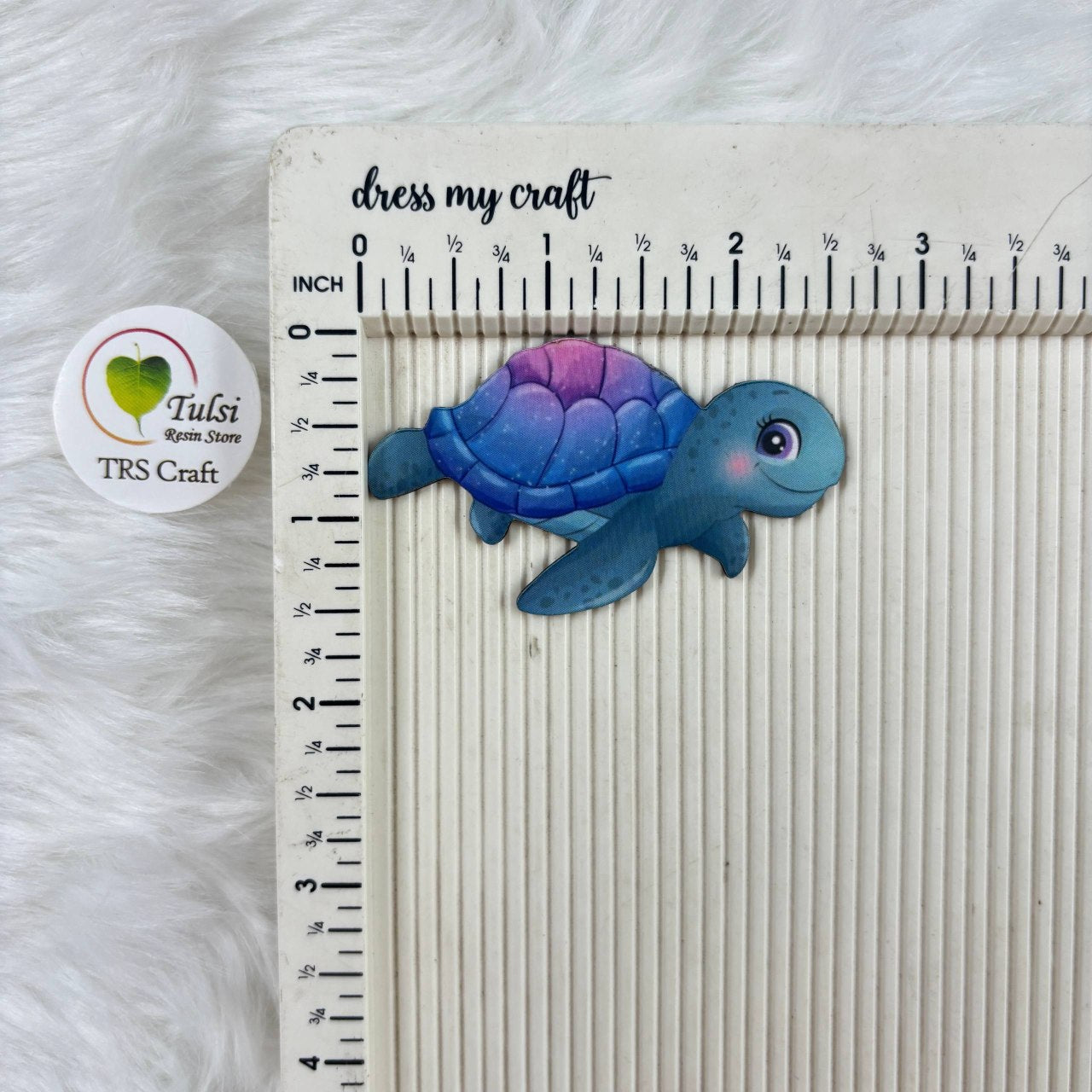 MDF Printed Turtle Cutout
