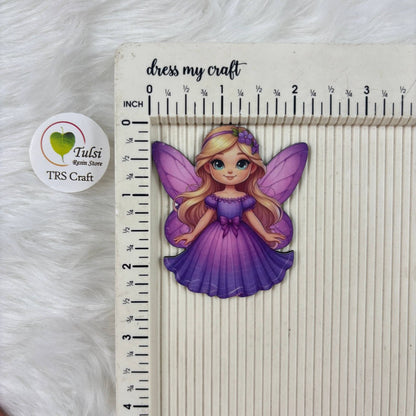 MDF Printed Angel Cutout (B)