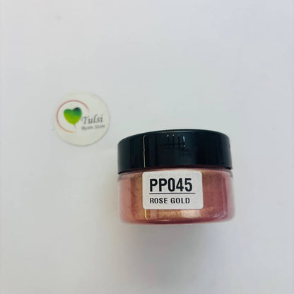 Rose Gold Pearl Pigment tulsiresin