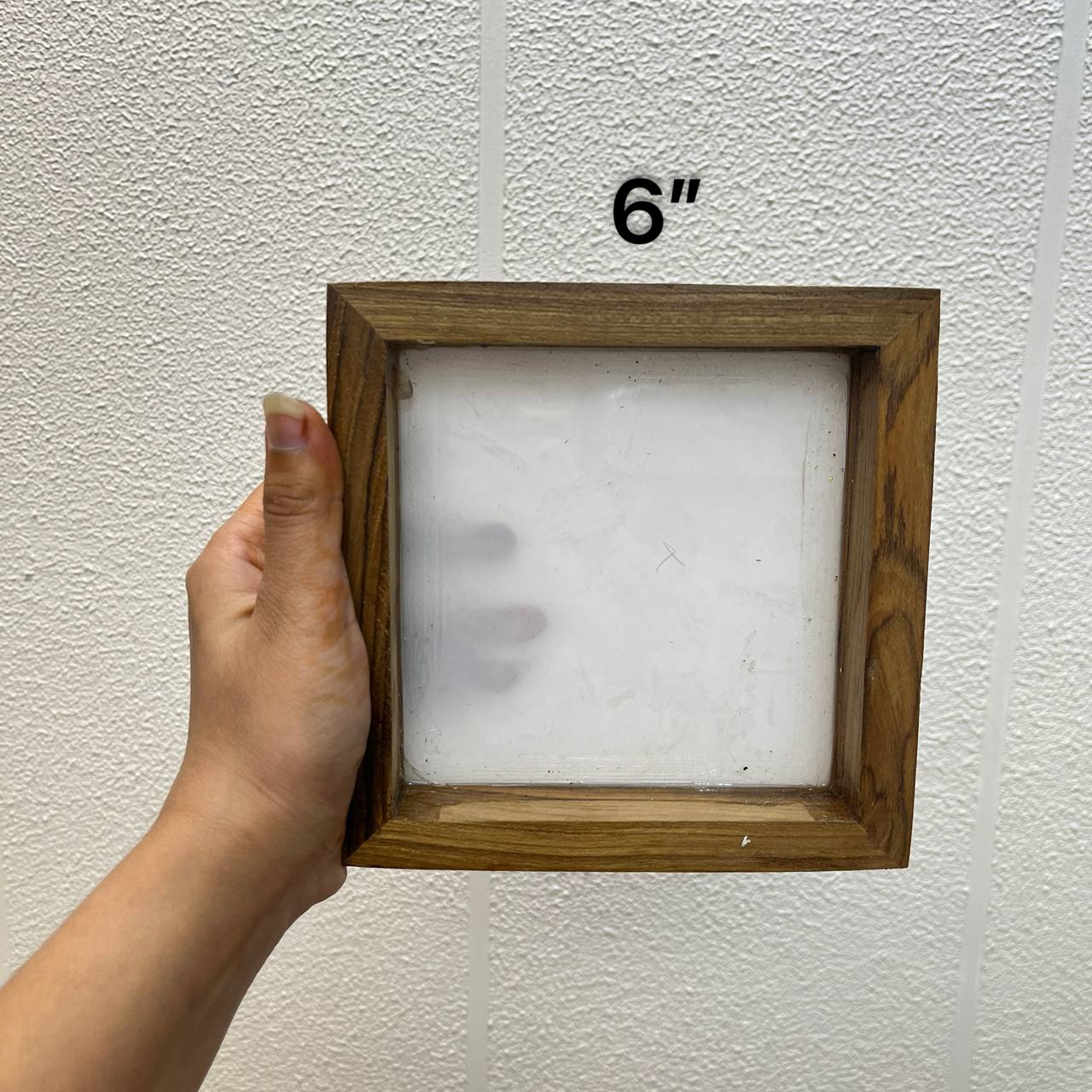 Teakwood Floating Frame (J)