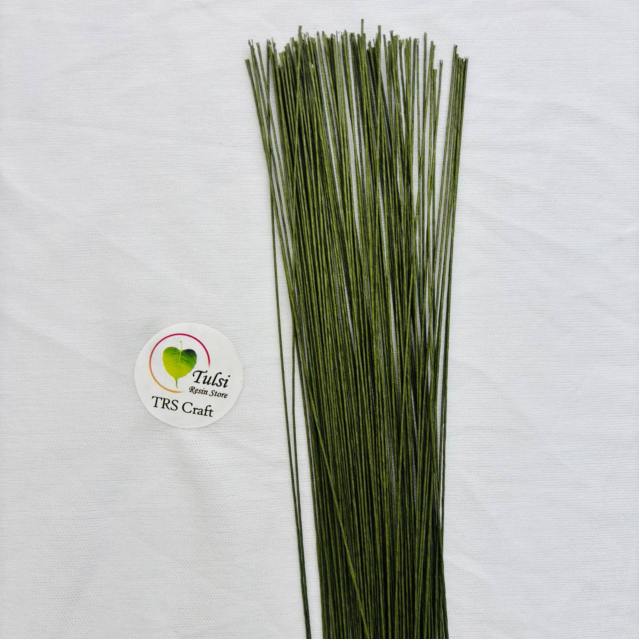 Green Floral Wire (A) - 0.6 MM