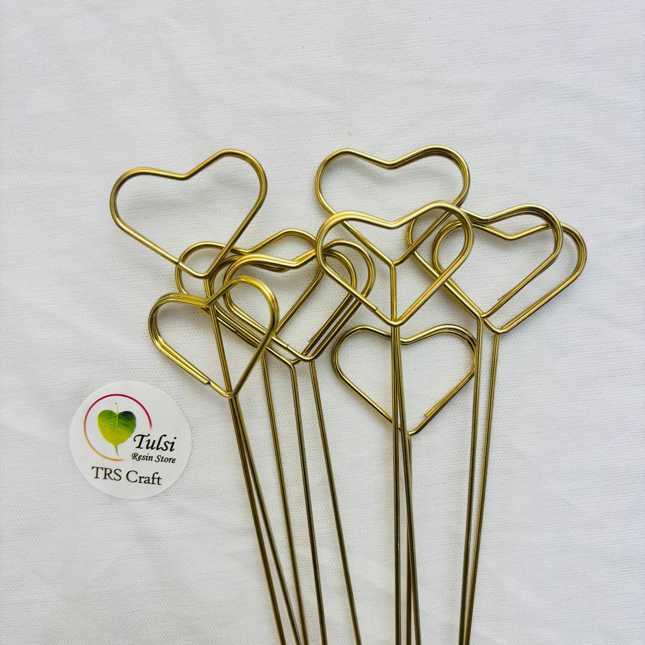 Metal Card Holders - Heart