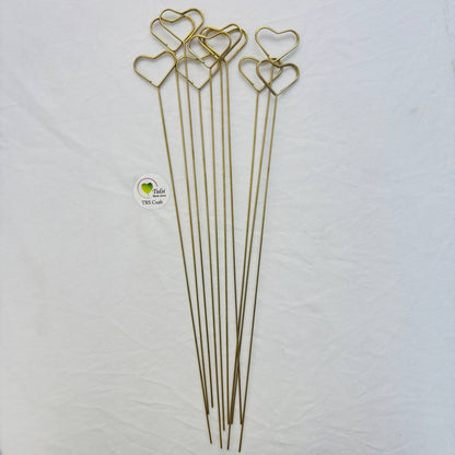 Metal Card Holders - Heart