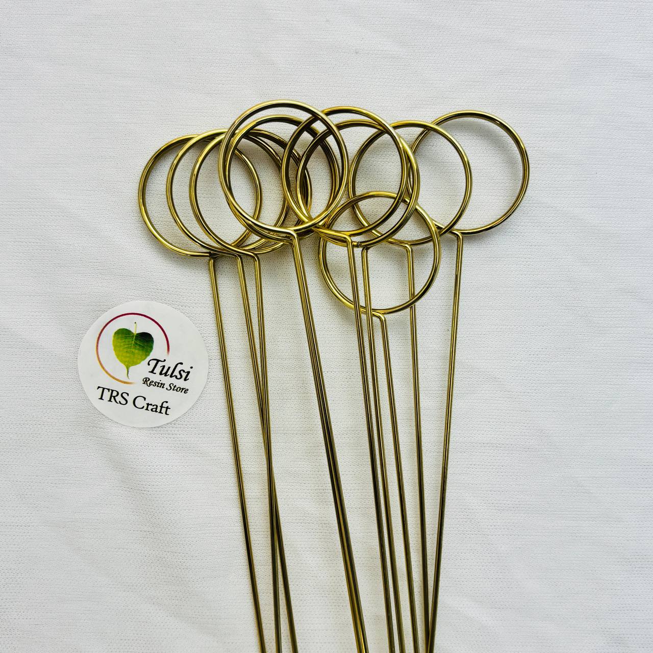 Metal Card Holders (B) - Round