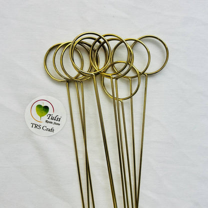 Metal Card Holders (B) - Round