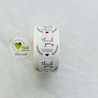 Thankyou Sticker Roll Code -A