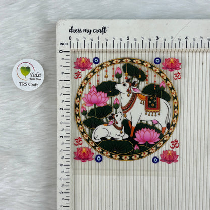 Round UV DTF Sticker (02)