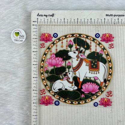 Round UV DTF Sticker (02)