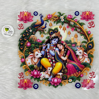 Round UV DTF Sticker (05)