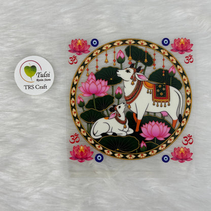 Round UV DTF Sticker (02)