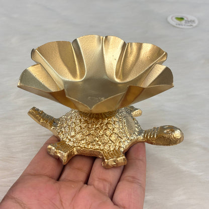 Metal Urli Bowl (A027) - Tortoise