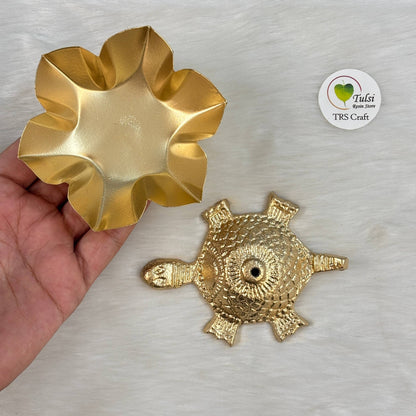 Metal Urli Bowl (A027) - Tortoise