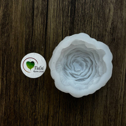 Peony Flower Candle Mould (C) - 4 Cm