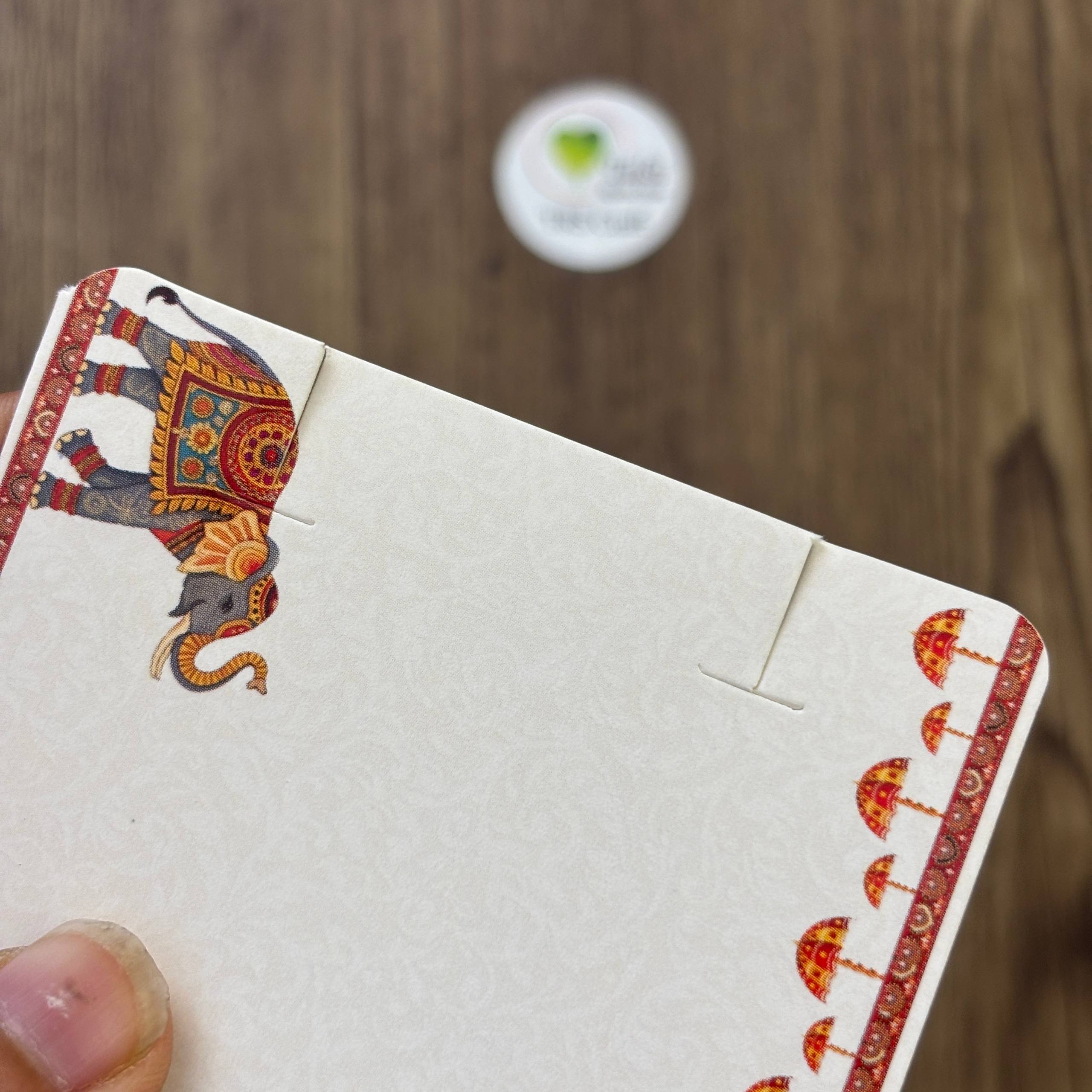 Rakhi Card With Transparent Bag Combo (D) - Couple Mix