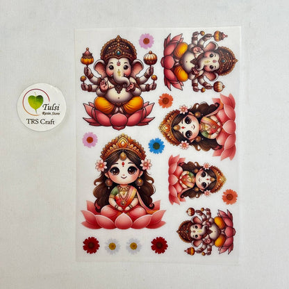 A6 Insert Sheet - God Idols (C)