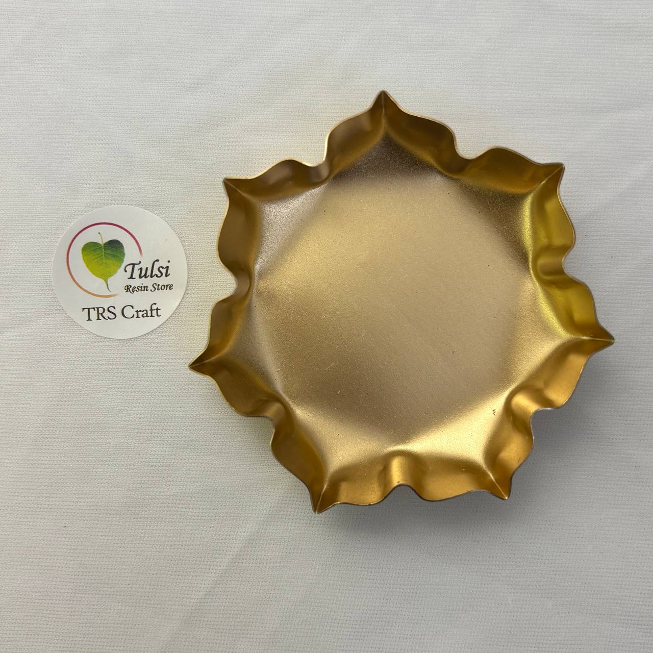 Metal Urli Bowl (A002) - Lotus