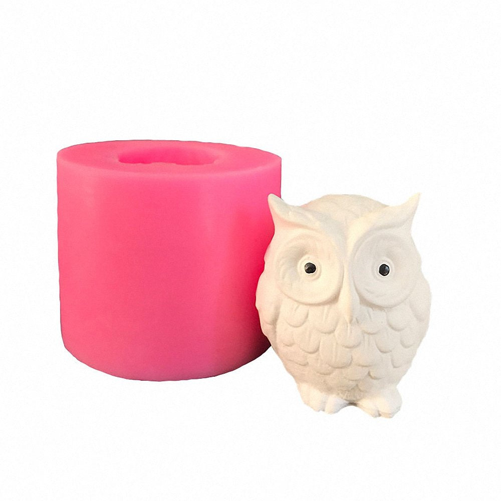 3D Owl Candle Mould