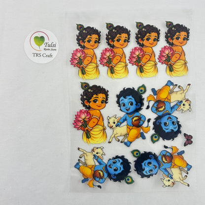 A6 UV DTF Sticker - God Idols Krishna (G4)
