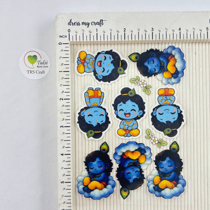 A6 UV DTF Sticker - God Idols Krishna (G3)