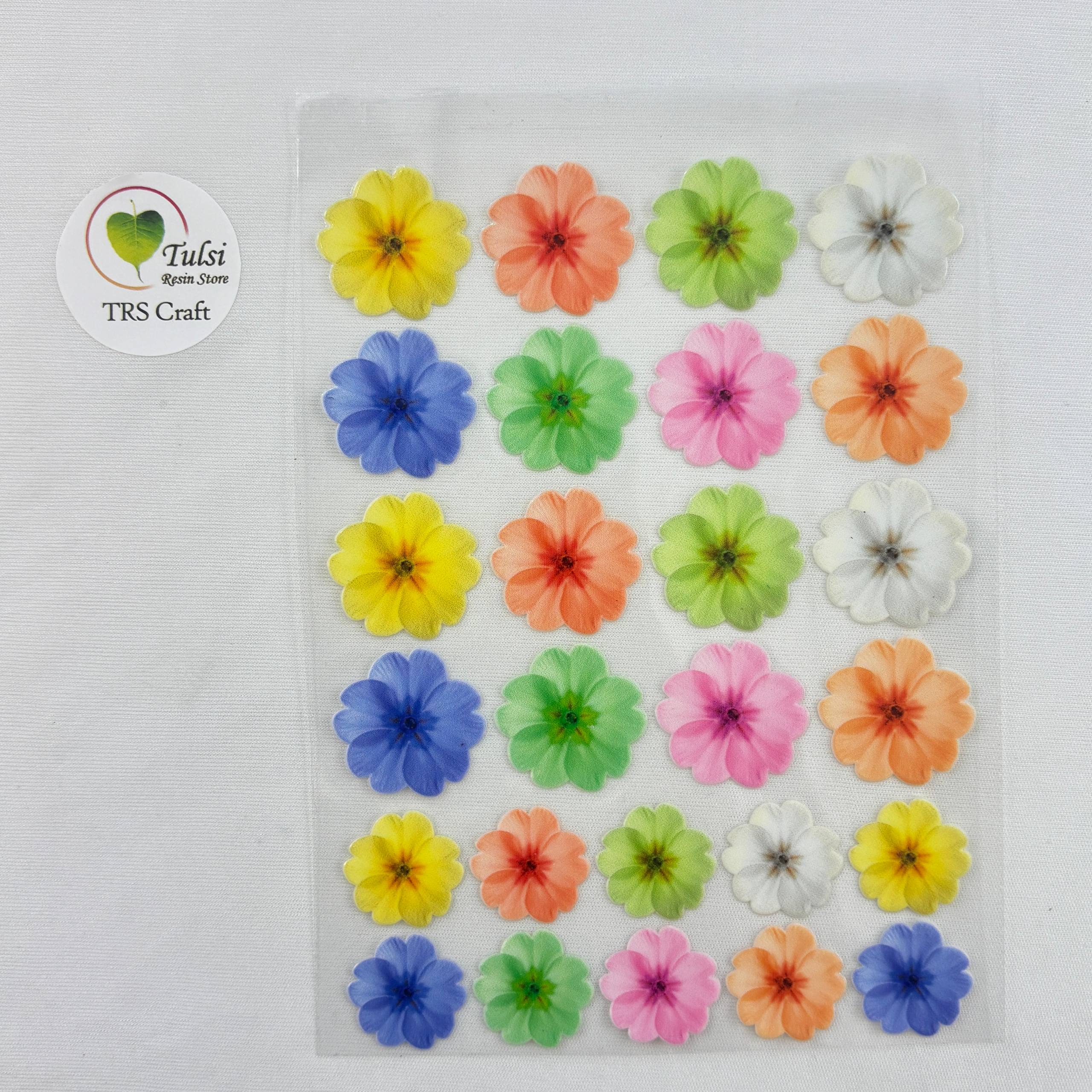 A6 UV DTF Sticker - Floral (D)