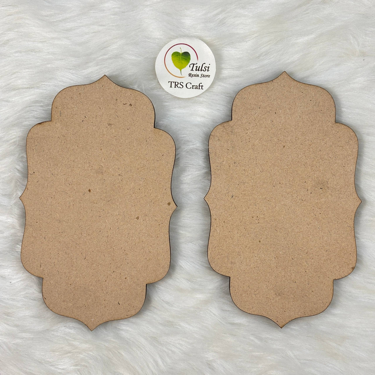 Mdf Wall Hanging / Toran Base (A) - Moroccon (1 Piece)