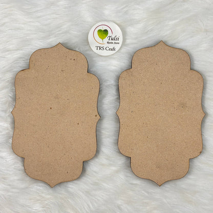 Mdf Wall Hanging / Toran Base (A) - Moroccon (1 Piece)