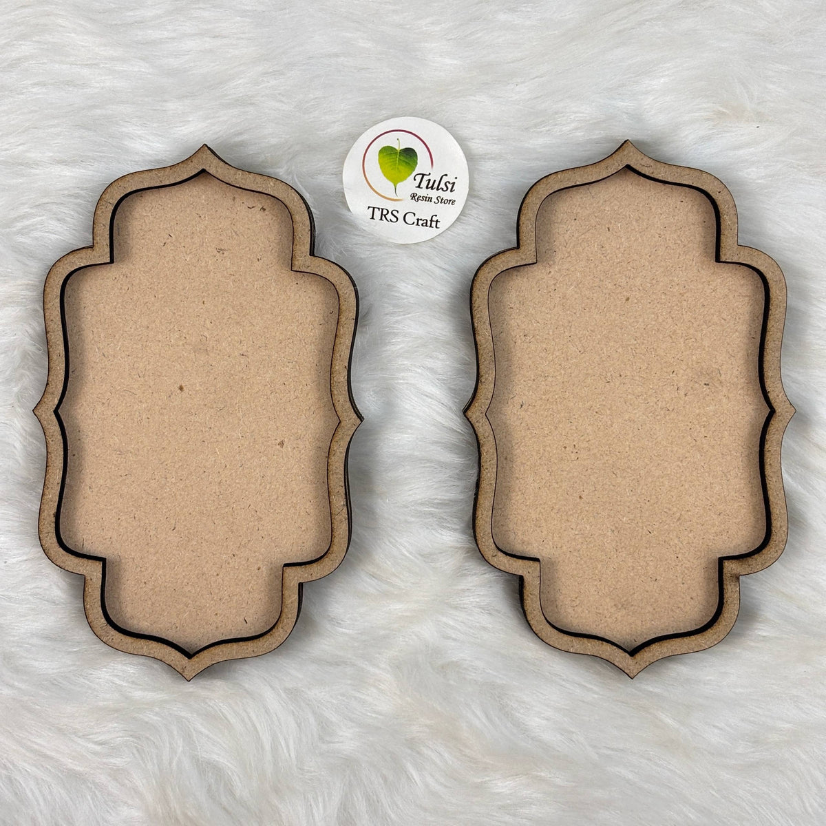 Mdf Wall Hanging / Toran Base (A) - Moroccon (1 Piece)