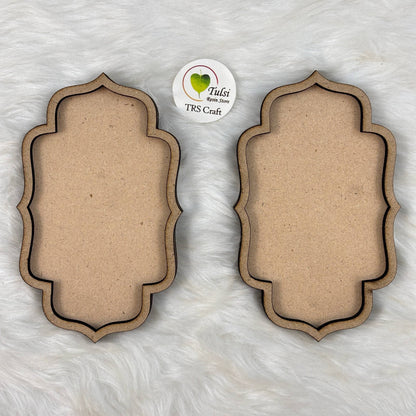 Mdf Wall Hanging / Toran Base (A) - Moroccon (1 Piece)