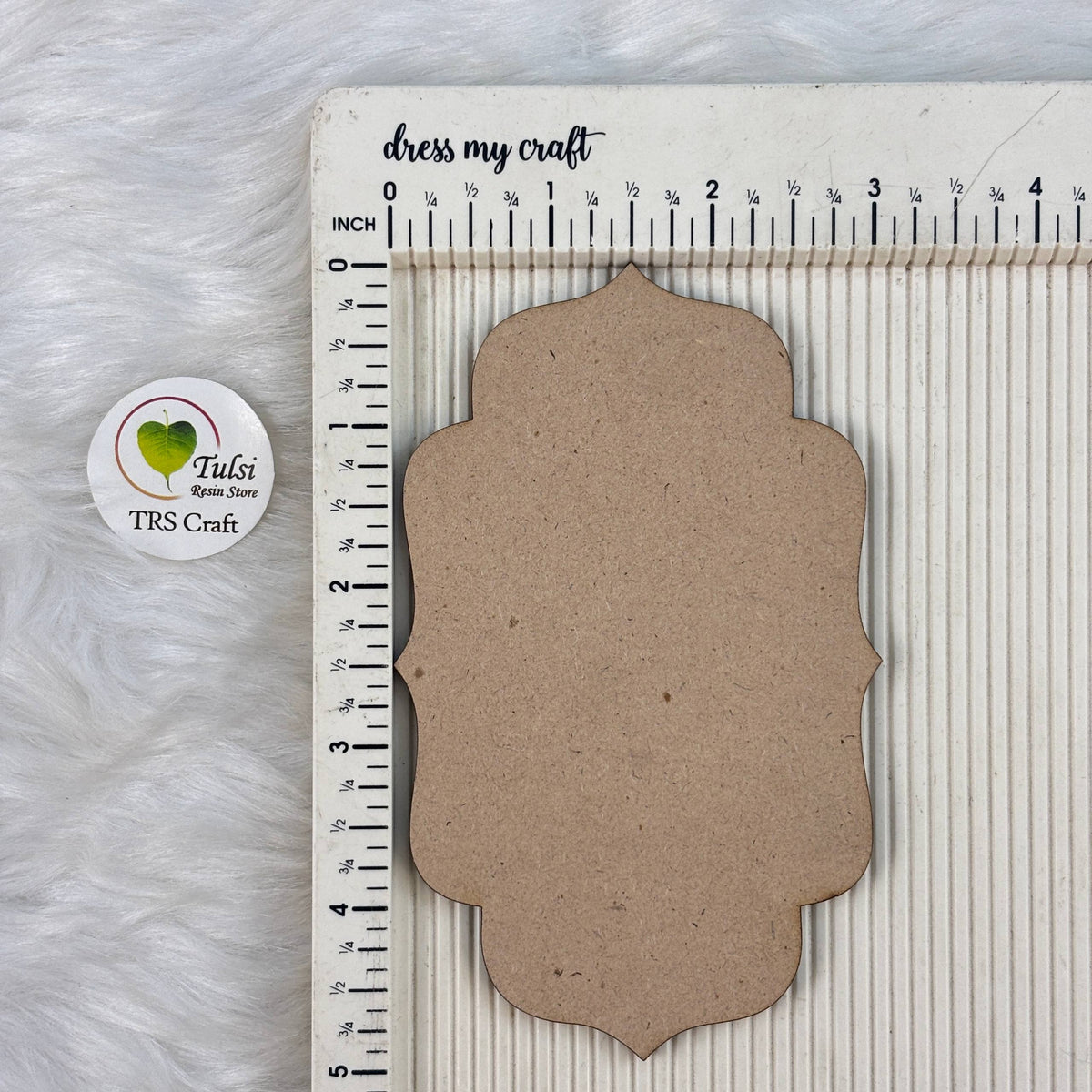 Mdf Wall Hanging / Toran Base (A) - Moroccon (1 Piece)
