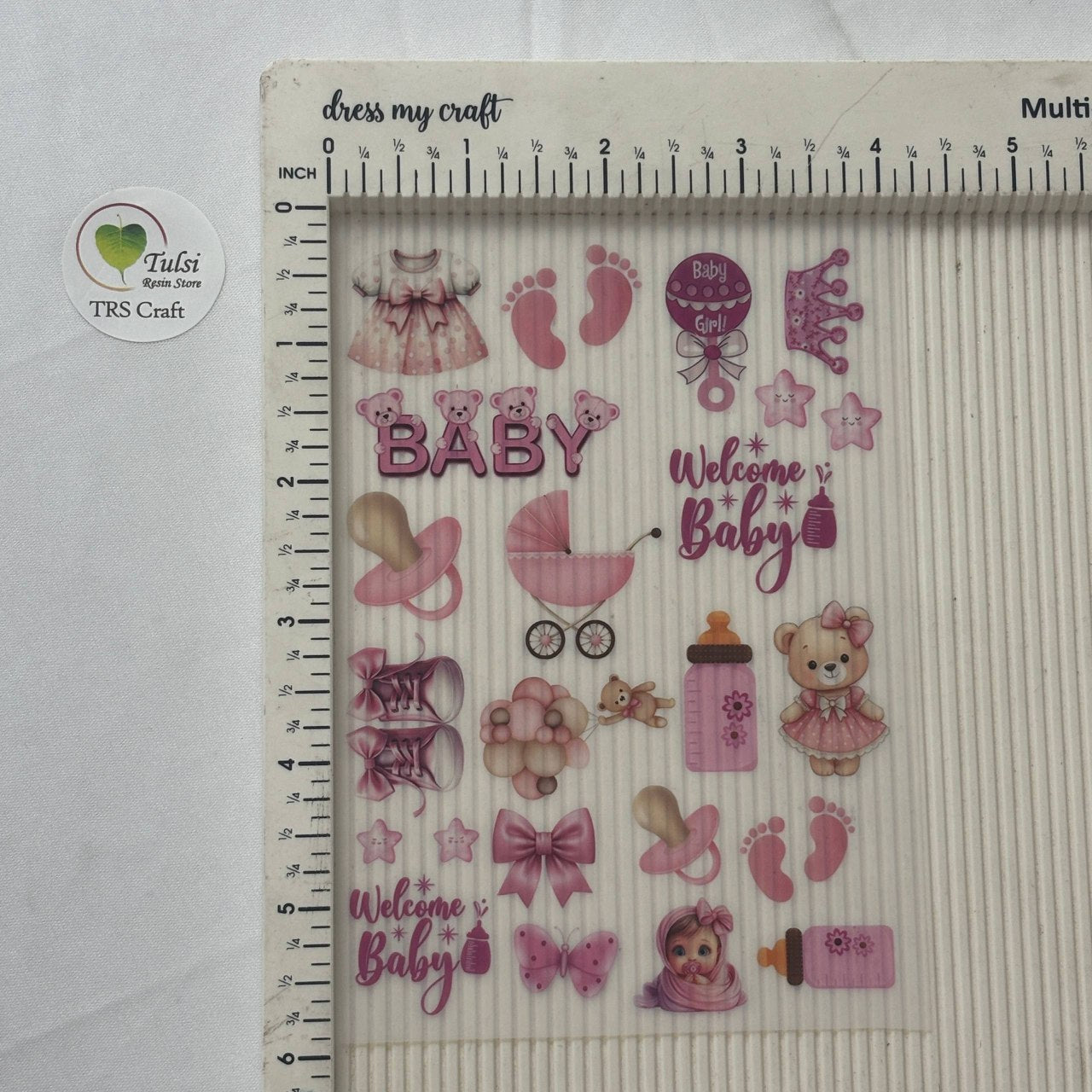 A6 Insert Sheet - Baby Theme (B)