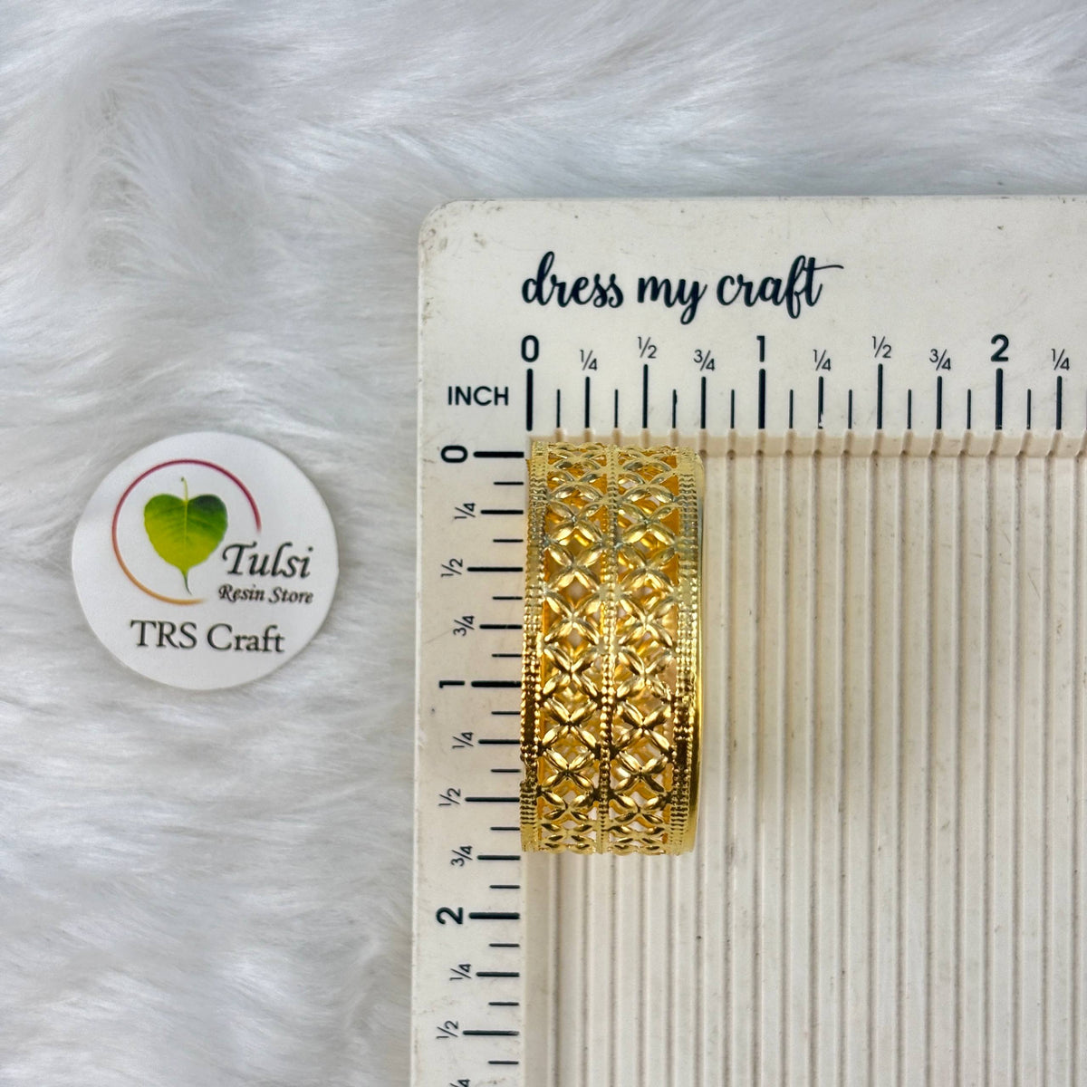 Gold T- Light Holder (A)