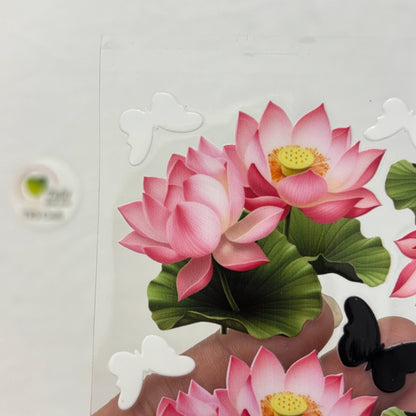 A6 UV DTF Sticker - Floral (L)