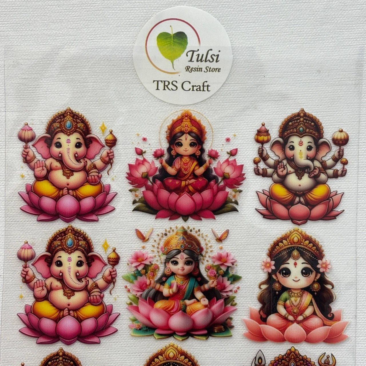 A6 UV DTF Sticker - God Idols Mix (A)