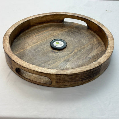 Mango Wooden Round Tray