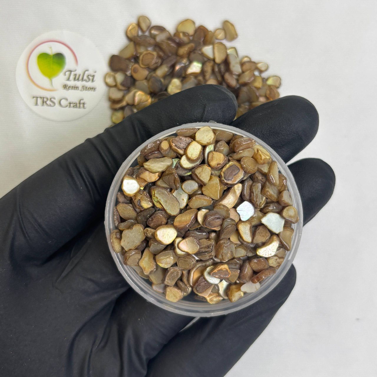 Brown Shell Chips – Tulsi Resin Store