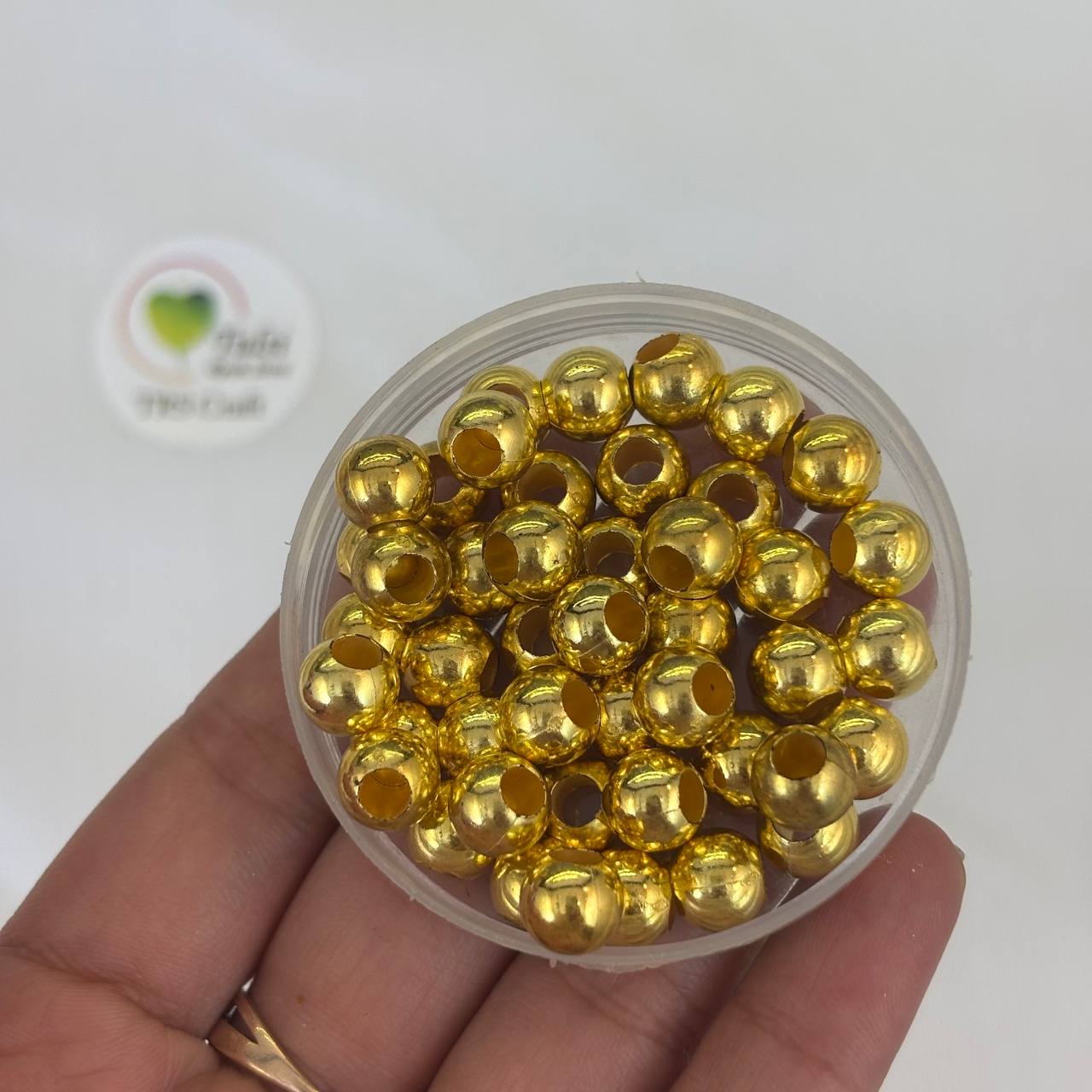 Crimp Beads - 8MM Round