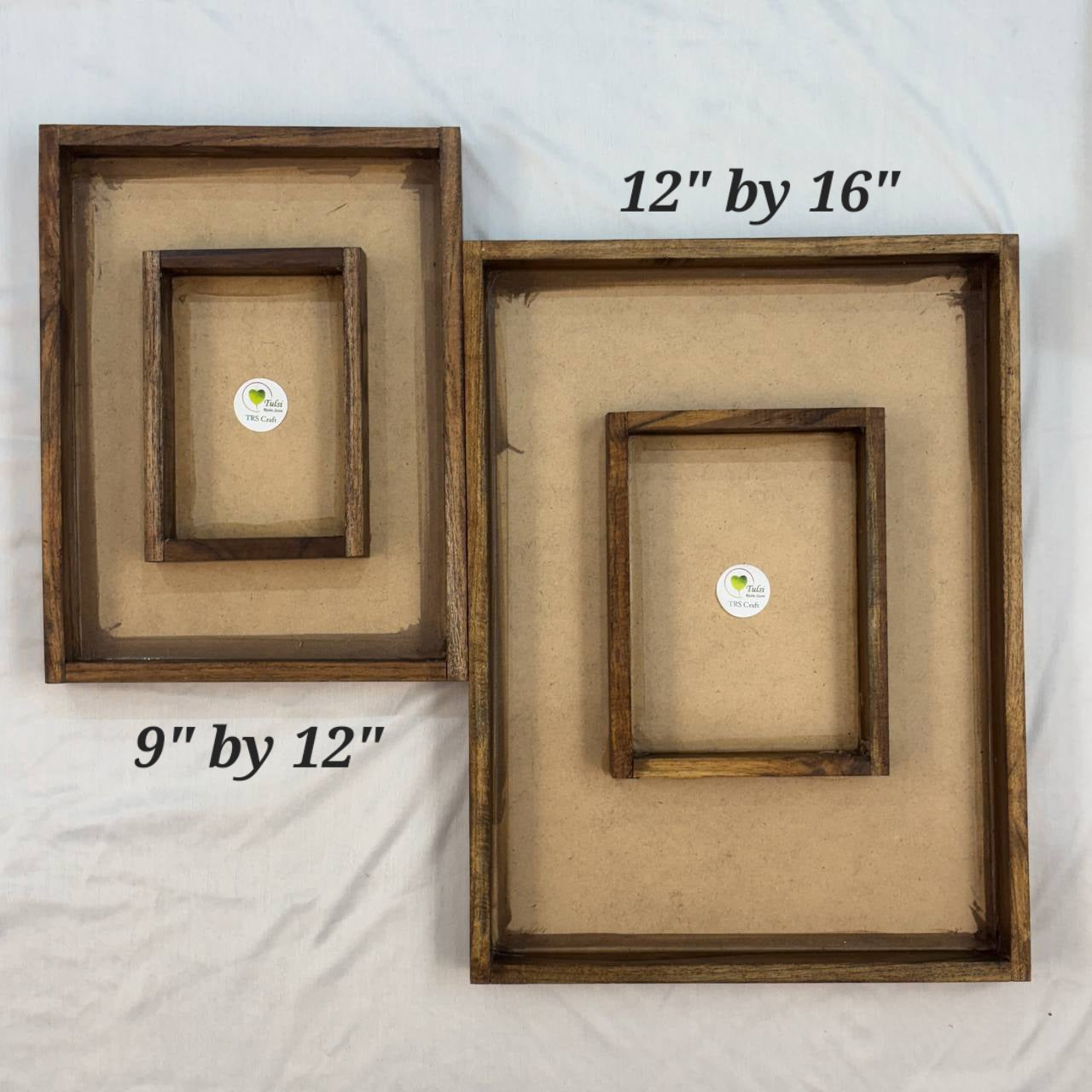 Teakwood Floating Frame (A) - Dual