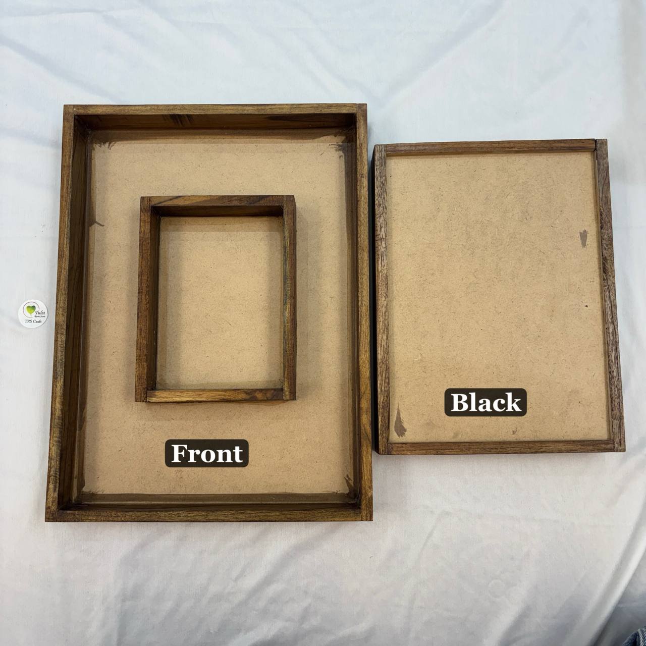 Teakwood Floating Frame (A) - Dual