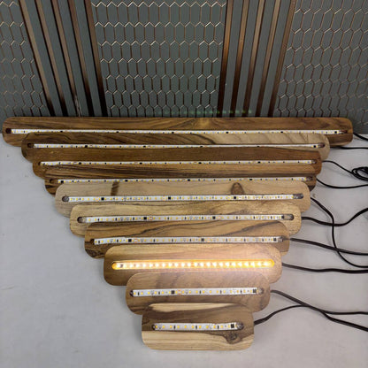 Wooden Light Lamp - Teak Wood