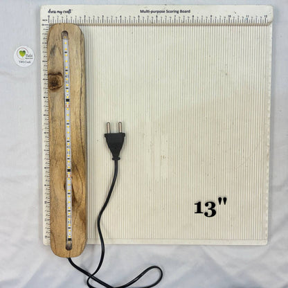 Wooden Light Lamp - Teak Wood
