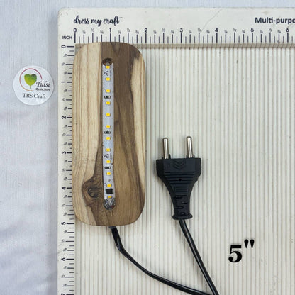 Wooden Light Lamp - Teak Wood