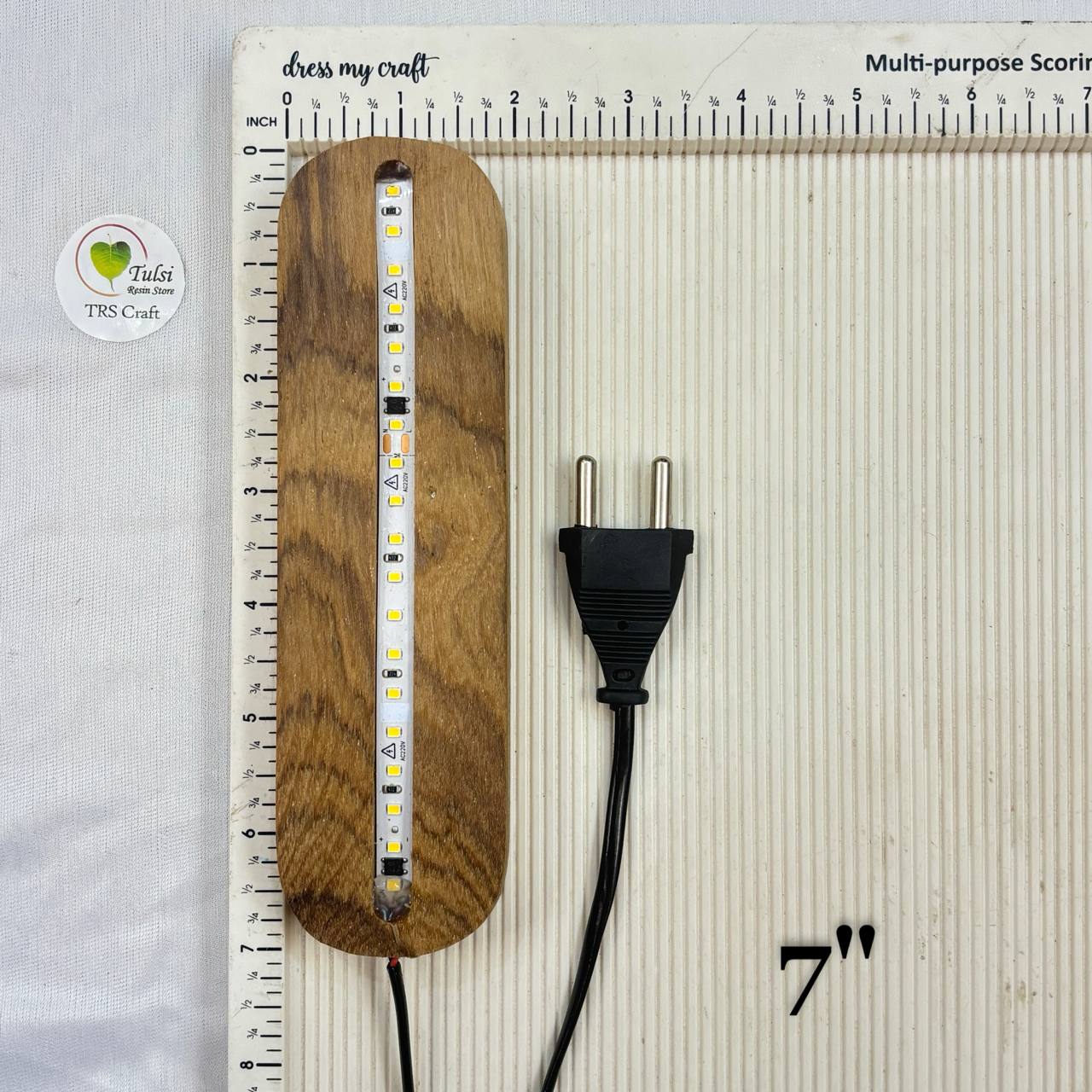 Wooden Light Lamp - Teak Wood