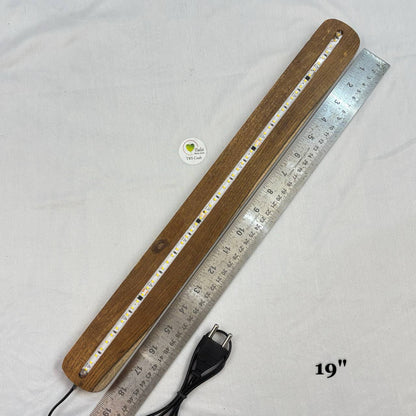 Wooden Light Lamp - Teak Wood