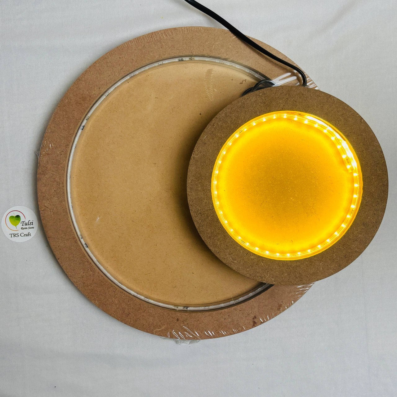 Moon Lamp Base MDF