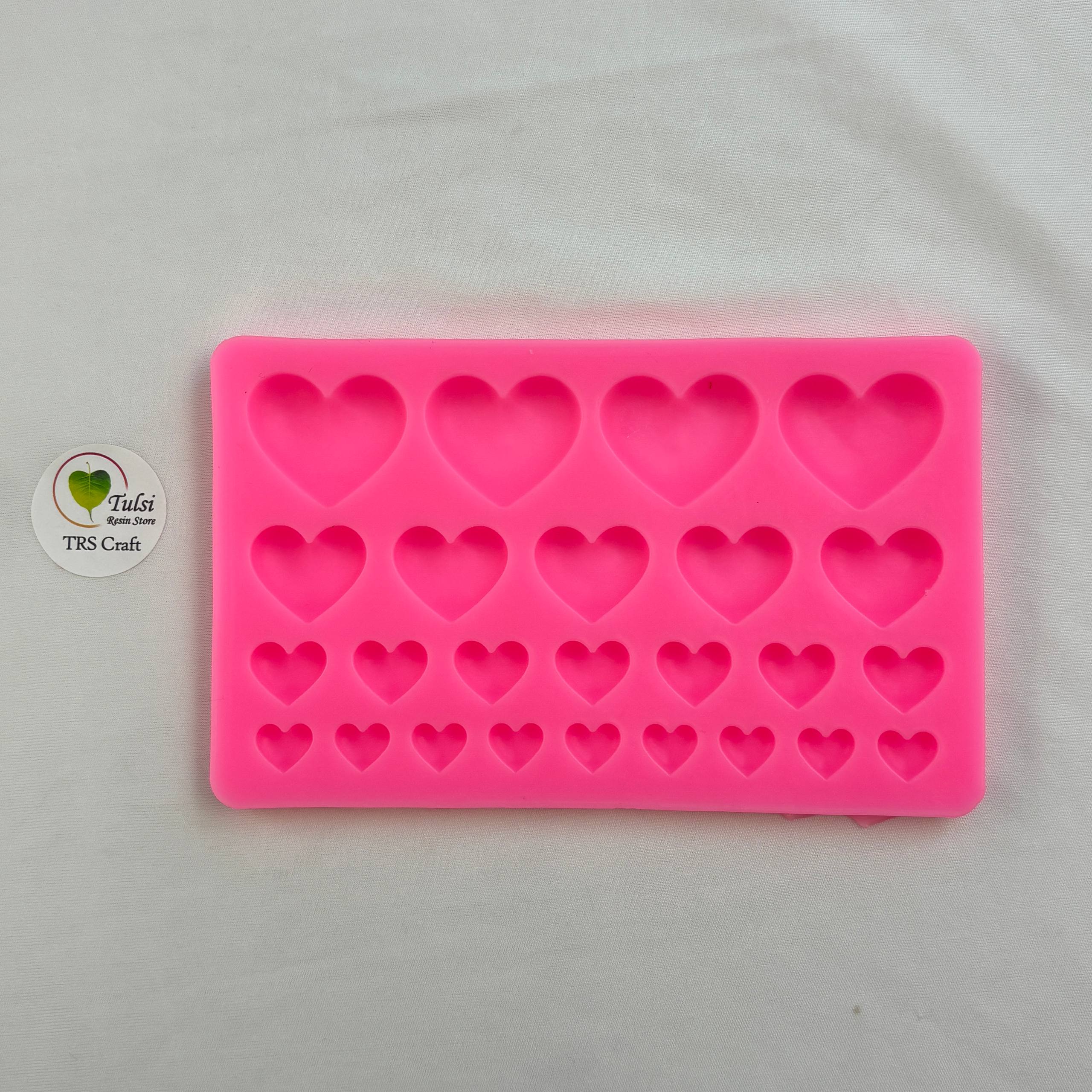 Multi cavity Heart Mould (A)