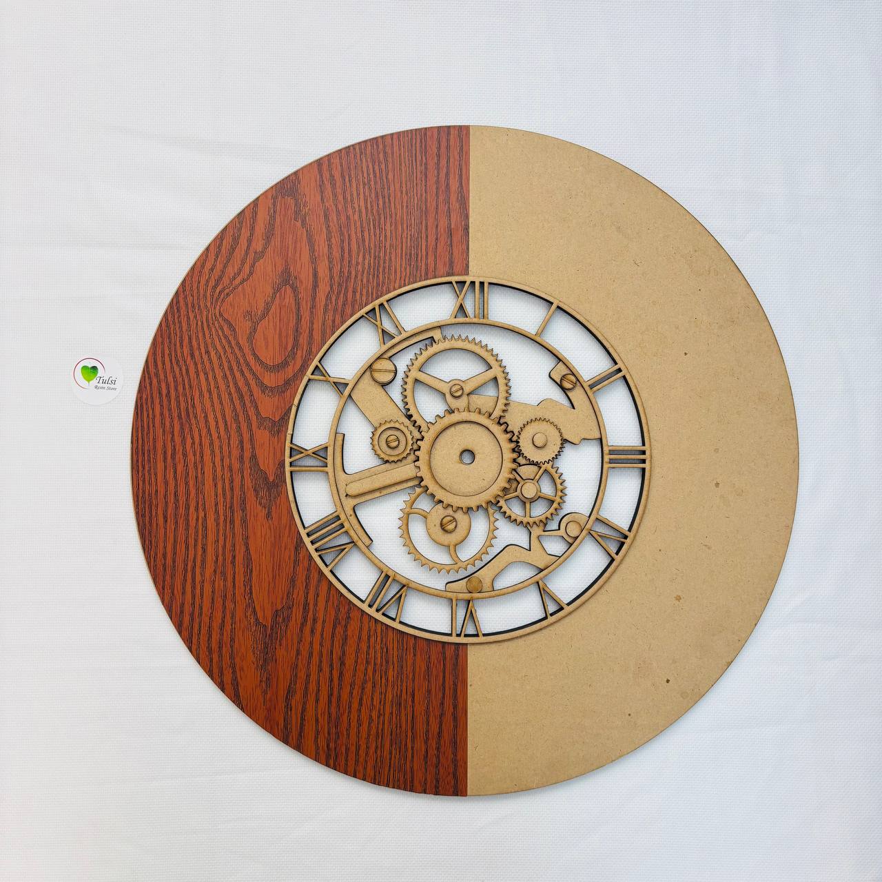 Distash 3D Gear Clock Base-Design A
