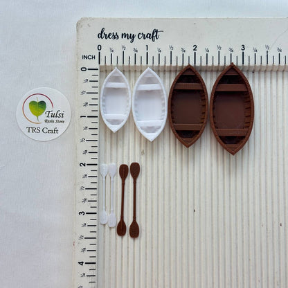 3D Miniature (A09) - Boat with Oar