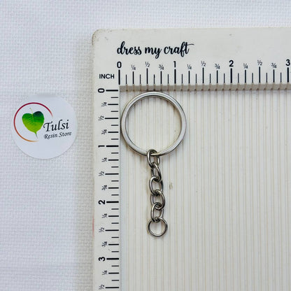 Keychain Ring With Connector (10pc)